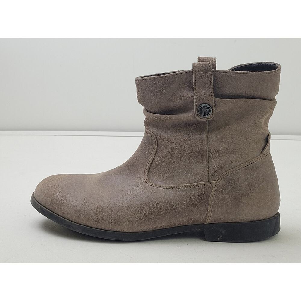 Birkenstock Boots Sarnia Slouch Waxed Suede Women's Sz 38 (7) - Picture 5 of 8
